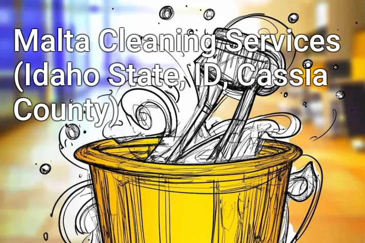 Malta Cleaning Services (Idaho State, ID, Cassia County)