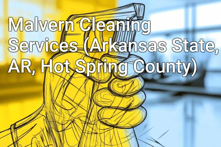 Malvern Cleaning Services (Arkansas State, AR, Hot Spring County)