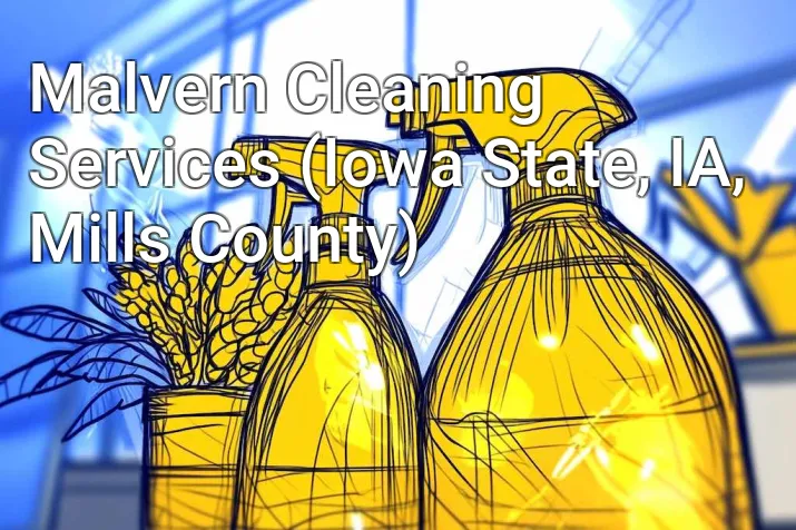 Malvern Cleaning Services (Iowa State, IA, Mills County)