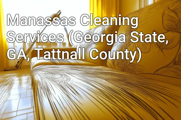 Manassas Cleaning Services (Georgia State, GA, Tattnall County)