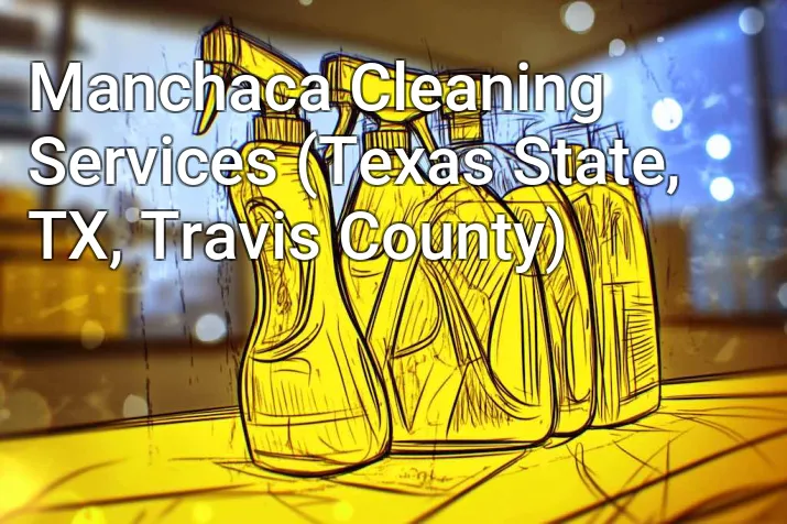 Manchaca Cleaning Services (Texas State, TX, Travis County)