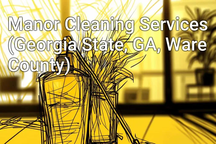 Manor Cleaning Services (Georgia State, GA, Ware County)