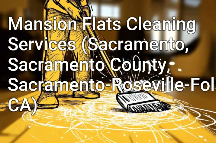 Mansion Flats Cleaning Services (Sacramento, Sacramento County, Sacramento-Roseville-Folsom, CA)