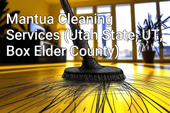 Mantua Cleaning Services (Utah State, UT, Box Elder County)