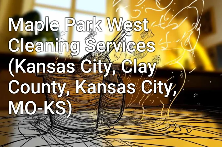 Maple Park West Cleaning Services (Kansas City, Clay County, Kansas City, MO-KS)