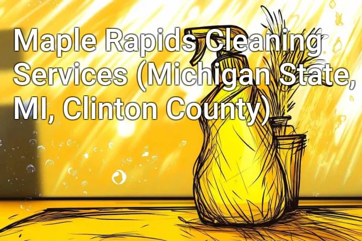 Maple Rapids Cleaning Services (Michigan State, MI, Clinton County)