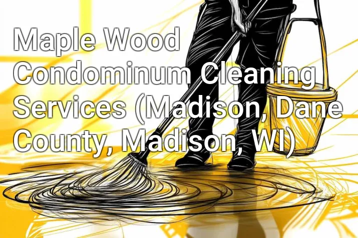 Maple Wood Condominum Cleaning Services (Madison, Dane County, Madison, WI)