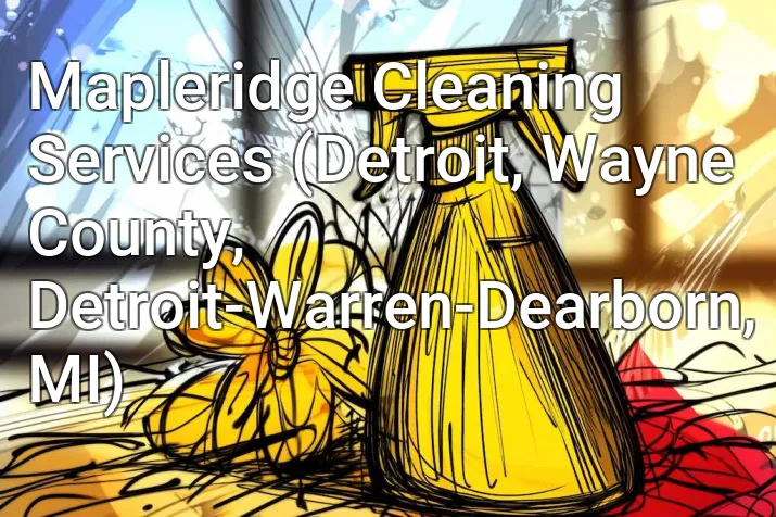 Mapleridge Cleaning Services (Detroit, Wayne County, Detroit-Warren-Dearborn, MI)