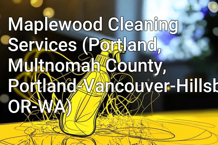 Maplewood Cleaning Services (Portland, Multnomah County, Portland-Vancouver-Hillsboro, OR-WA)