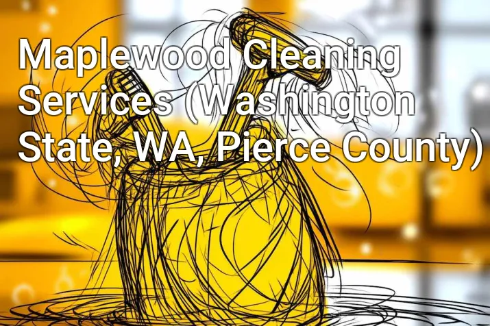 Maplewood Cleaning Services (Washington State, WA, Pierce County)