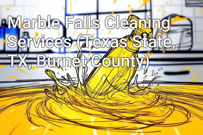 Marble Falls Cleaning Services (Texas State, TX, Burnet County)