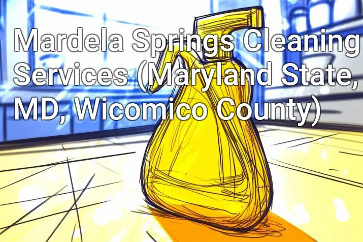 Mardela Springs Cleaning Services (Maryland State, MD, Wicomico County)