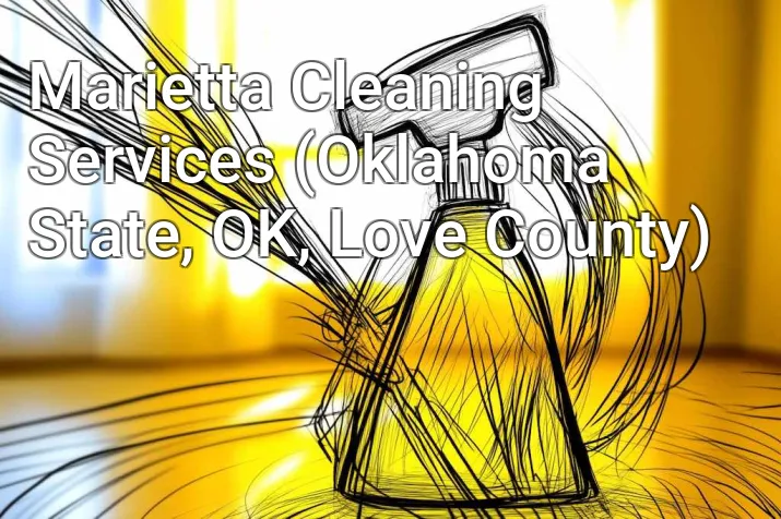 Marietta Cleaning Services (Oklahoma State, OK, Love County)