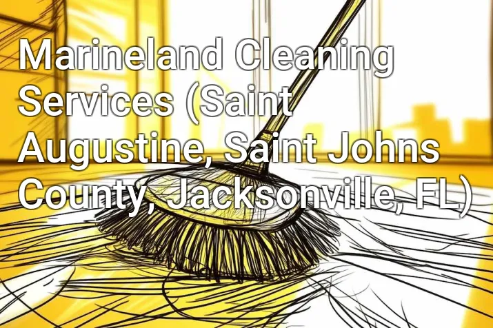 Marineland Cleaning Services (Saint Augustine, Saint Johns County, Jacksonville, FL)