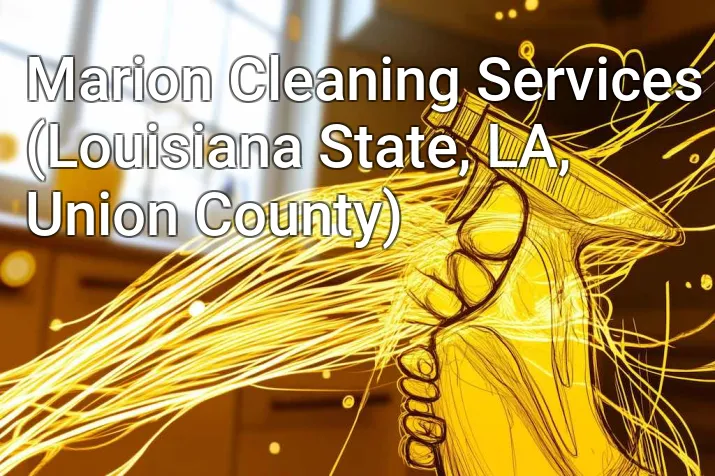 Marion Cleaning Services (Louisiana State, LA, Union County)