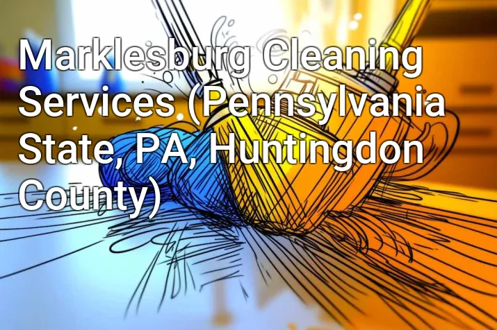 Marklesburg Cleaning Services (Pennsylvania State, PA, Huntingdon County)
