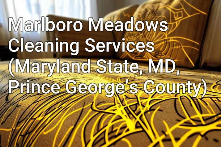Marlboro Meadows Cleaning Services (Maryland State, MD, Prince George’s County)