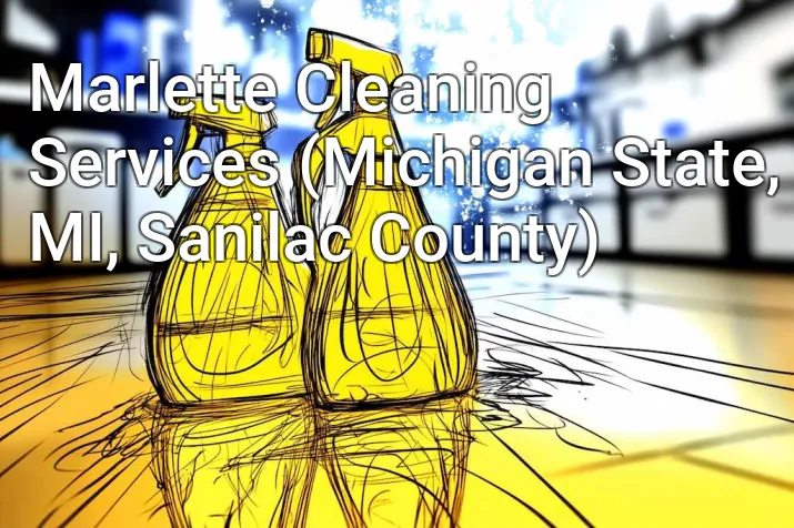 Marlette Cleaning Services (Michigan State, MI, Sanilac County)