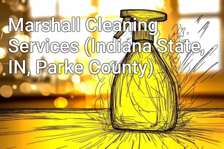 Marshall Cleaning Services (Indiana State, IN, Parke County)
