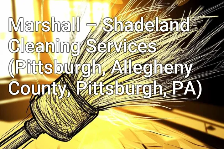 Marshall – Shadeland Cleaning Services (Pittsburgh, Allegheny County, Pittsburgh, PA)