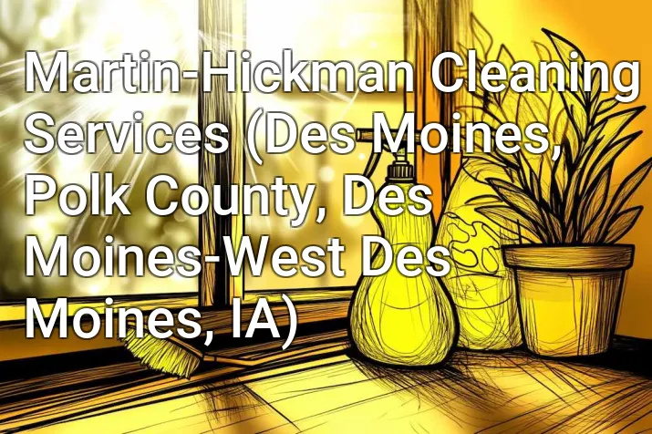Martin-Hickman Cleaning Services (Des Moines, Polk County, Des Moines-West Des Moines, IA)