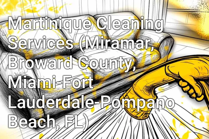 Martinique Cleaning Services (Miramar, Broward County, Miami-Fort Lauderdale-Pompano Beach, FL)