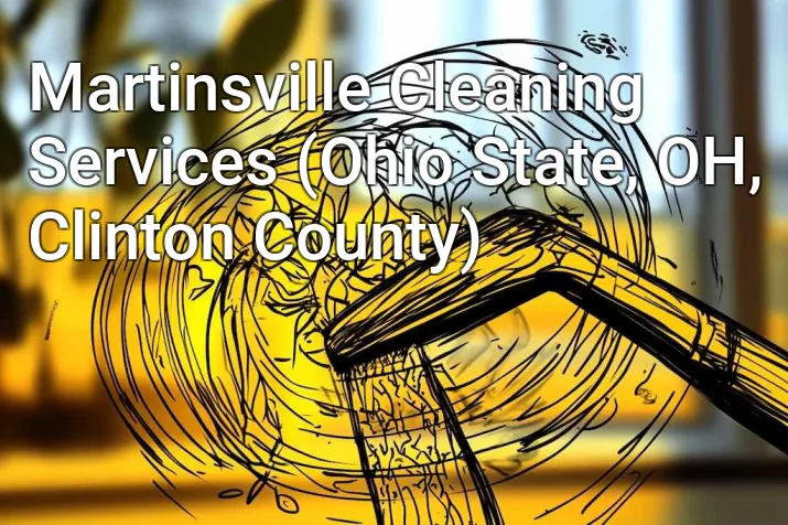 Martinsville Cleaning Services (Ohio State, OH, Clinton County)