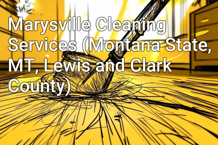 Marysville Cleaning Services (Montana State, MT, Lewis and Clark County)