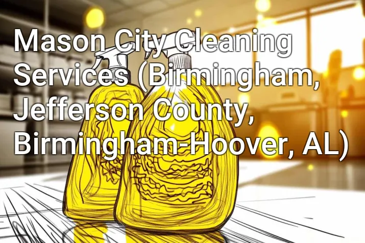 Mason City Cleaning Services (Birmingham, Jefferson County, Birmingham-Hoover, AL)
