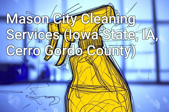 Mason City Cleaning Services (Iowa State, IA, Cerro Gordo County)