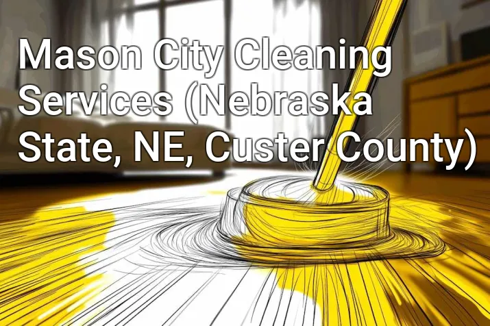 Mason City Cleaning Services (Nebraska State, NE, Custer County)