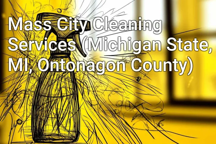 Mass City Cleaning Services (Michigan State, MI, Ontonagon County)