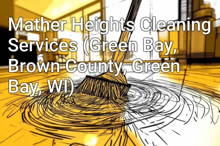 Mather Heights Cleaning Services (Green Bay, Brown County, Green Bay, WI)