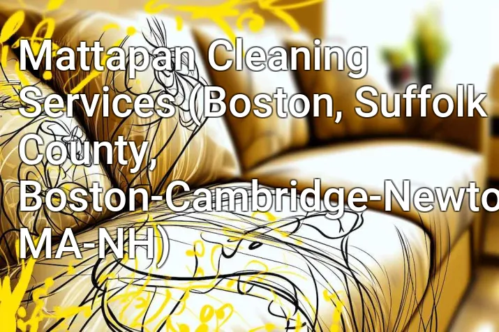 Mattapan Cleaning Services (Boston, Suffolk County, Boston-Cambridge-Newton, MA-NH)