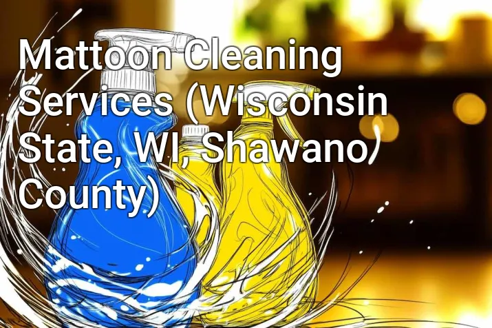 Mattoon Cleaning Services (Wisconsin State, WI, Shawano County)