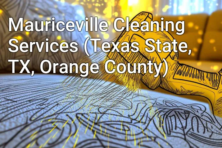 Mauriceville Cleaning Services (Texas State, TX, Orange County)