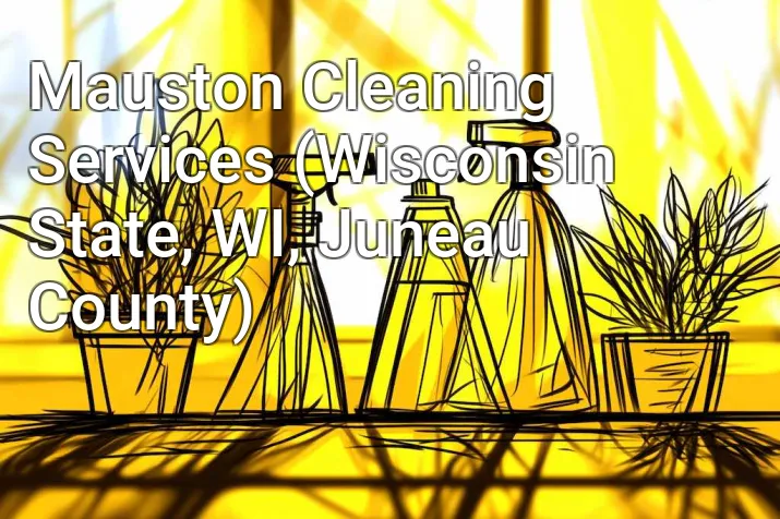 Mauston Cleaning Services (Wisconsin State, WI, Juneau County)