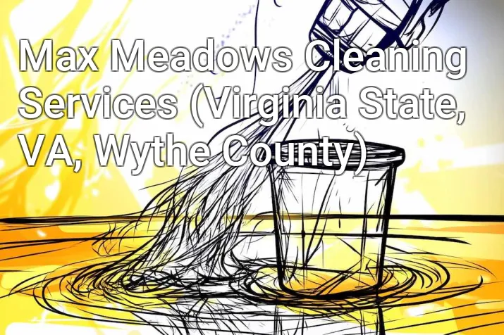 Max Meadows Cleaning Services (Virginia State, VA, Wythe County)
