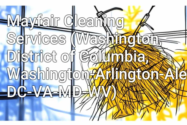 Mayfair Cleaning Services (Washington, District of Columbia, Washington-Arlington-Alexandria, DC-VA-MD-WV)