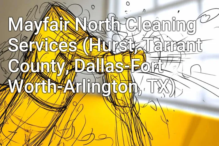 Mayfair North Cleaning Services (Hurst, Tarrant County, Dallas-Fort Worth-Arlington, TX)