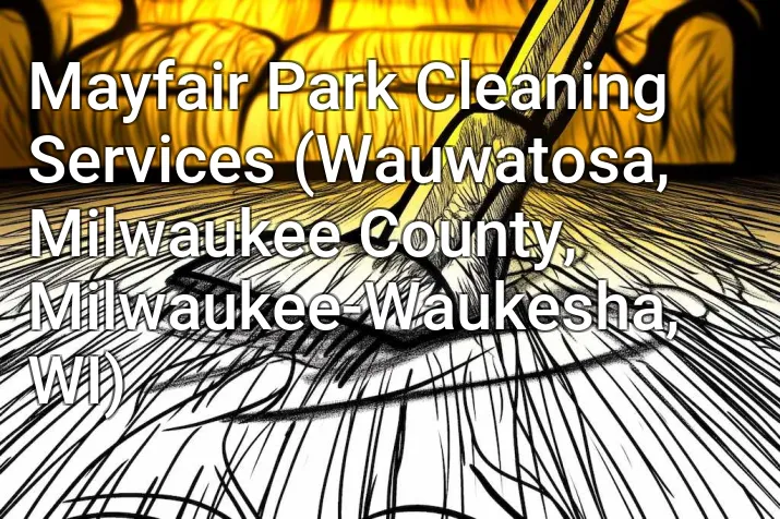 Mayfair Park Cleaning Services (Wauwatosa, Milwaukee County, Milwaukee-Waukesha, WI)