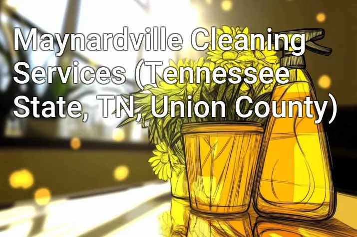 Maynardville Cleaning Services (Tennessee State, TN, Union County)