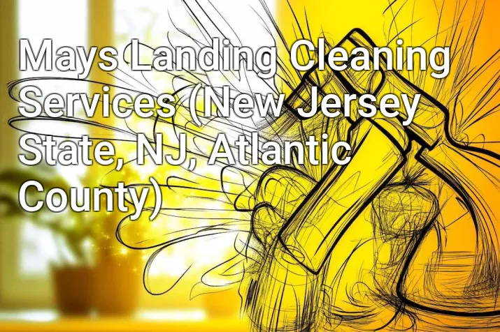 Mays Landing Cleaning Services (New Jersey State, NJ, Atlantic County)