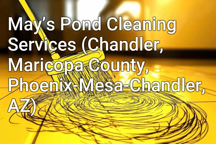 May’s Pond Cleaning Services (Chandler, Maricopa County, Phoenix-Mesa-Chandler, AZ)