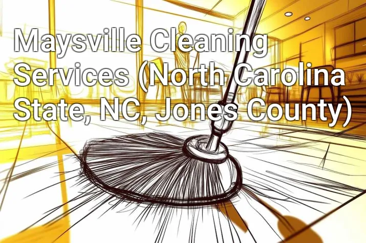 Maysville Cleaning Services (North Carolina State, NC, Jones County)