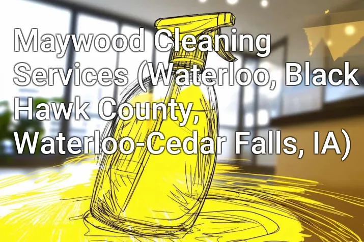 Maywood Cleaning Services (Waterloo, Black Hawk County, Waterloo-Cedar Falls, IA)