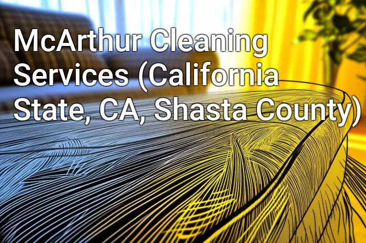 McArthur Cleaning Services (California State, CA, Shasta County)