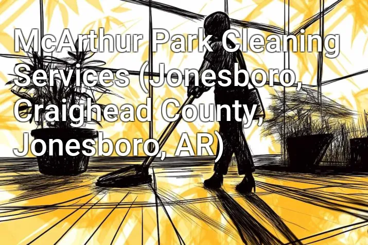 McArthur Park Cleaning Services (Jonesboro, Craighead County, Jonesboro, AR)