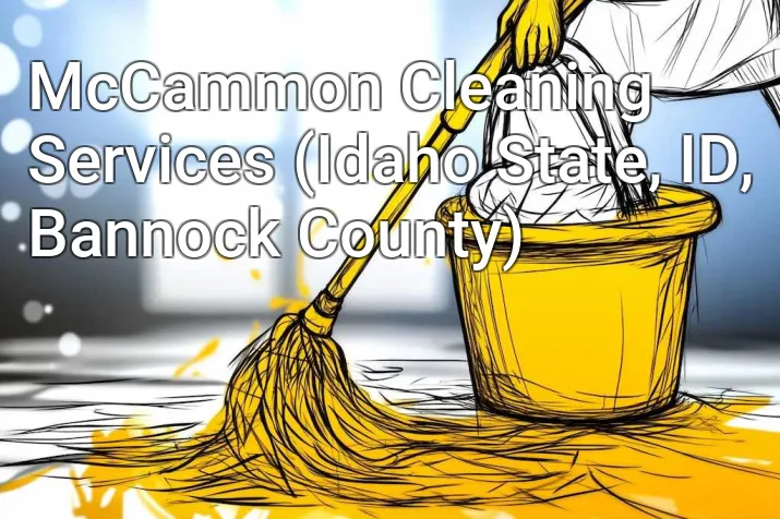 McCammon Cleaning Services (Idaho State, ID, Bannock County)