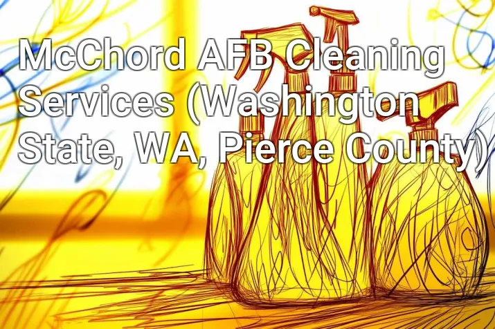 McChord AFB Cleaning Services (Washington State, WA, Pierce County)